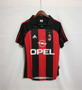 Ac Milan 2000/02 Home Jersey