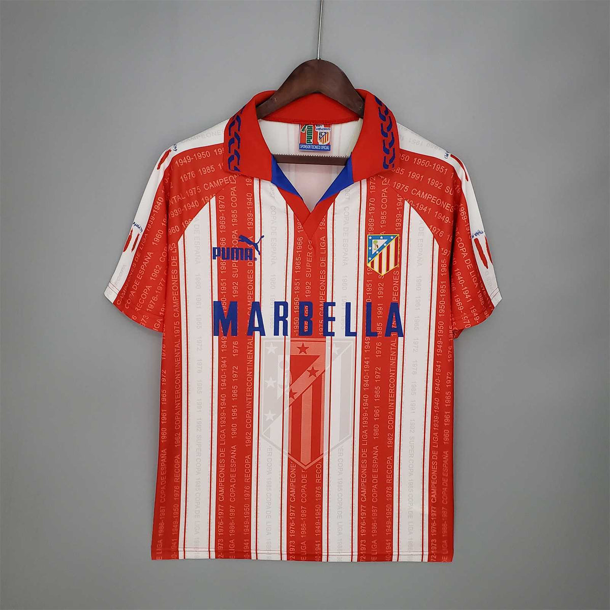 Atletico Madrid 1995/96 Home Jersey