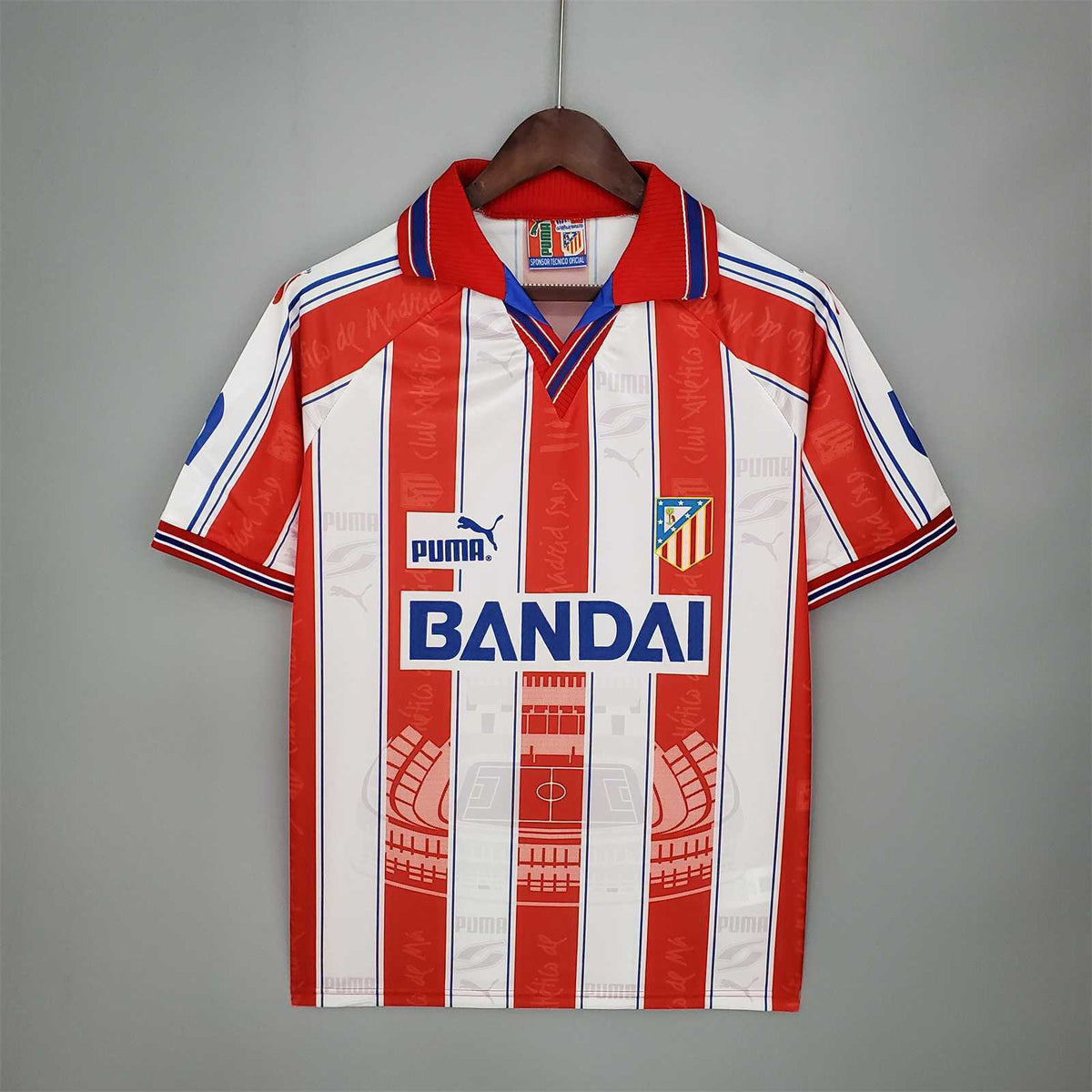 Atletico Madrid 1996/97 Home Jersey
