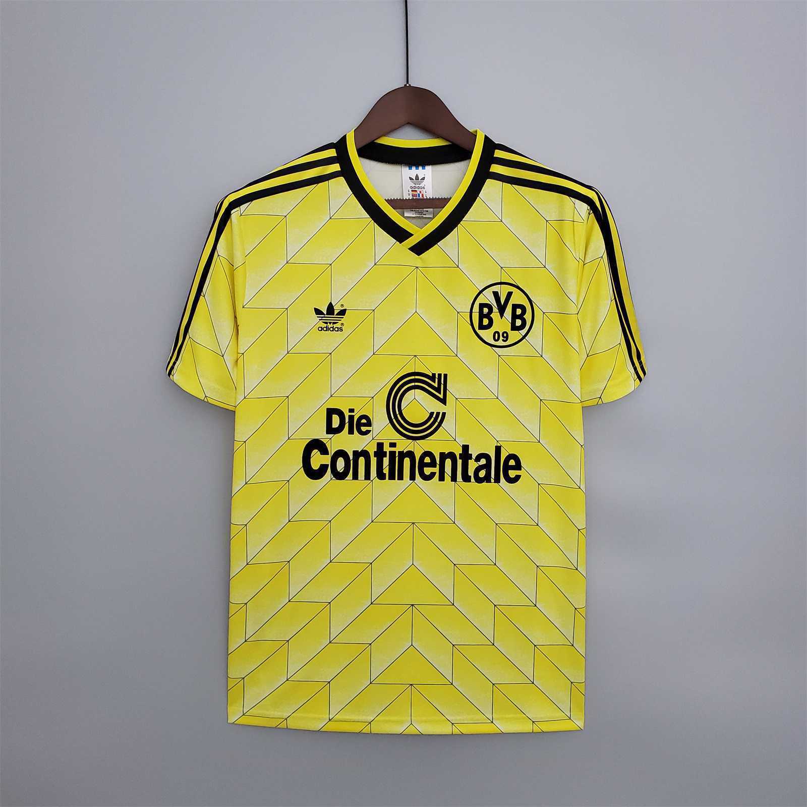 Borussia Dortmund 1986/89 Home Jersey