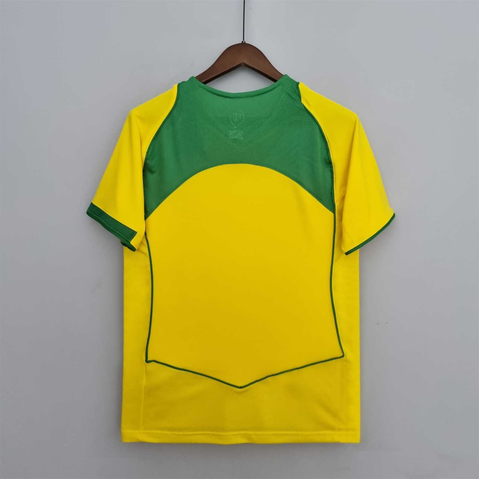 Brazil 2004 Home Jersey