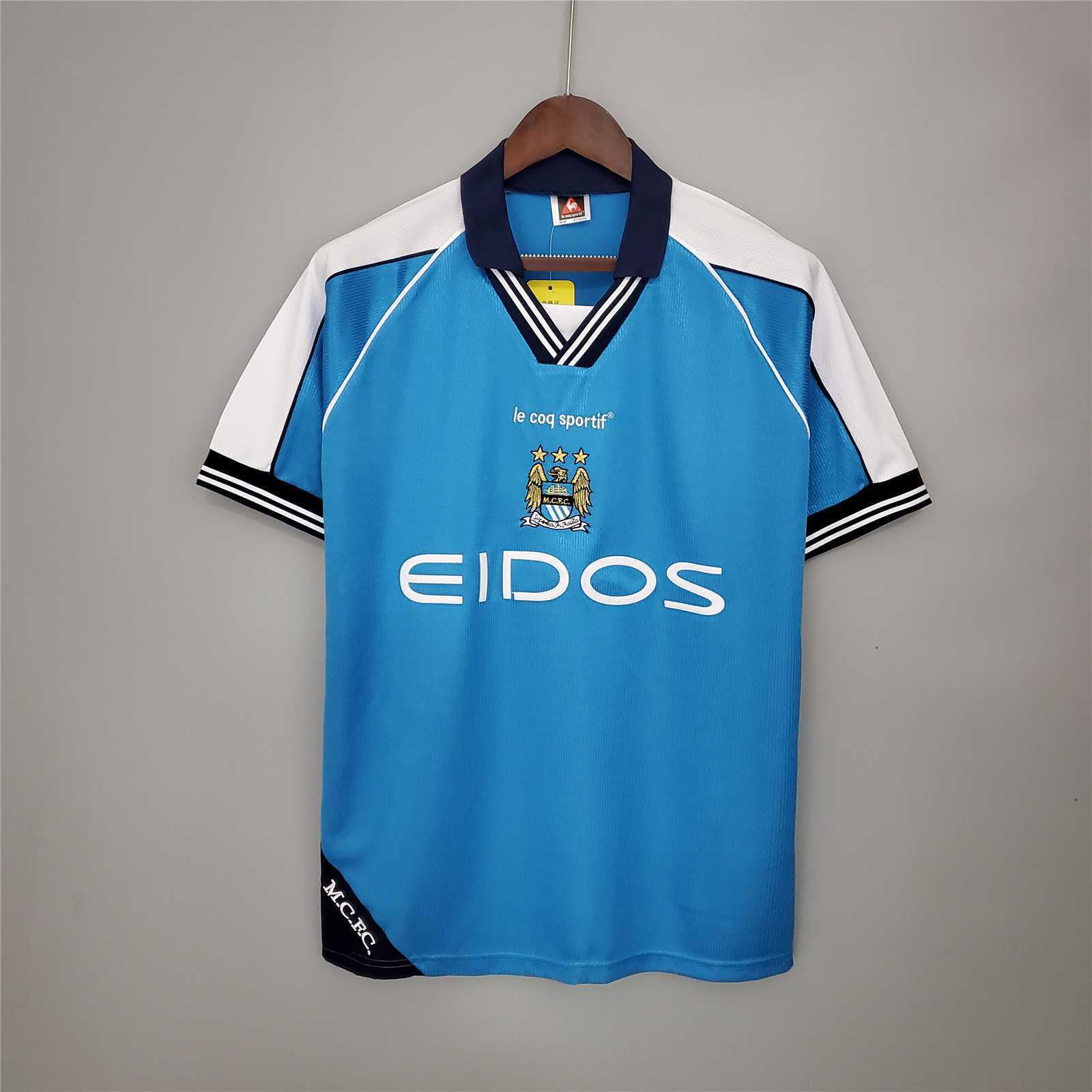 Manchester City 1999/01 Home Jersey