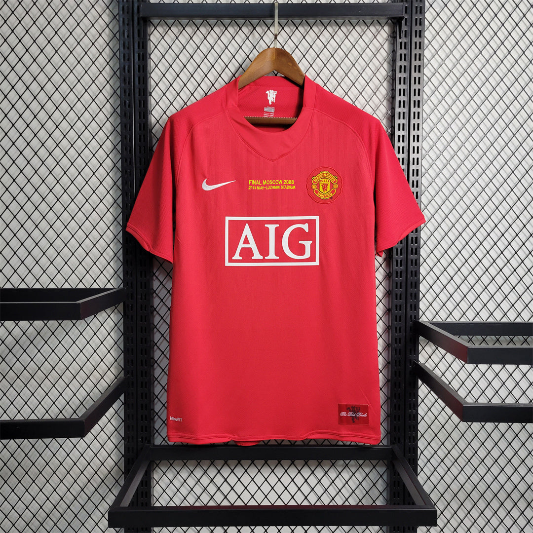 Manchester United 2007/08 Home Jersey