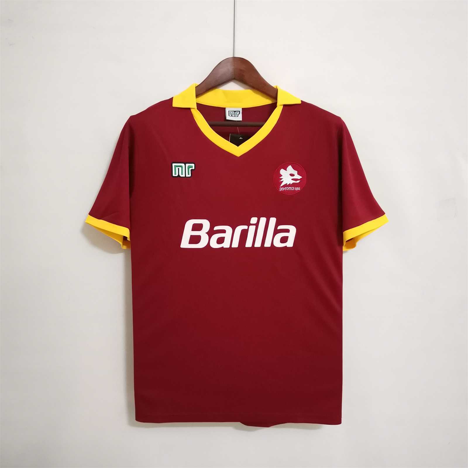 Roma 1987/90 Home Jersey