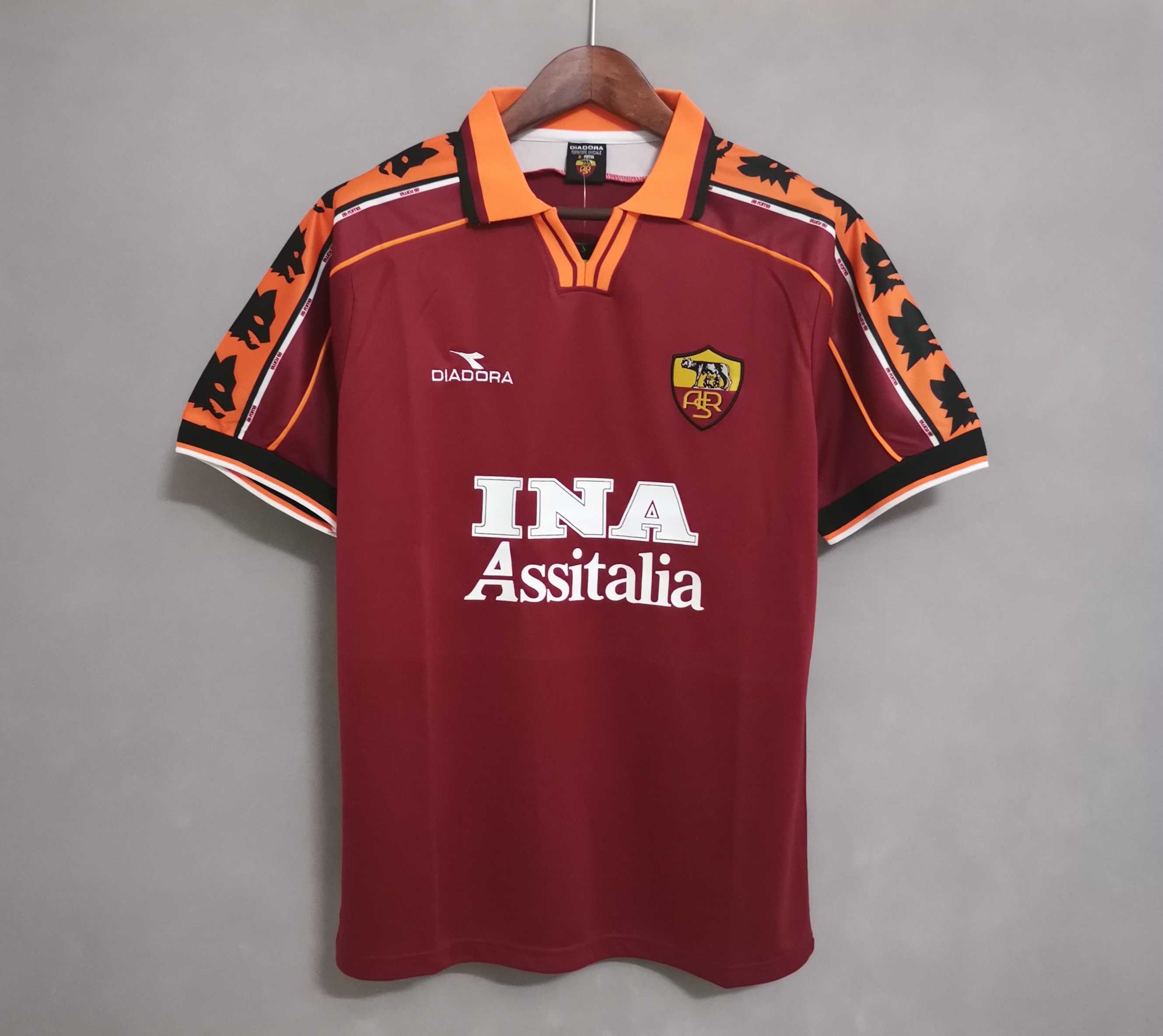 Roma 1998/99 Home Jersey