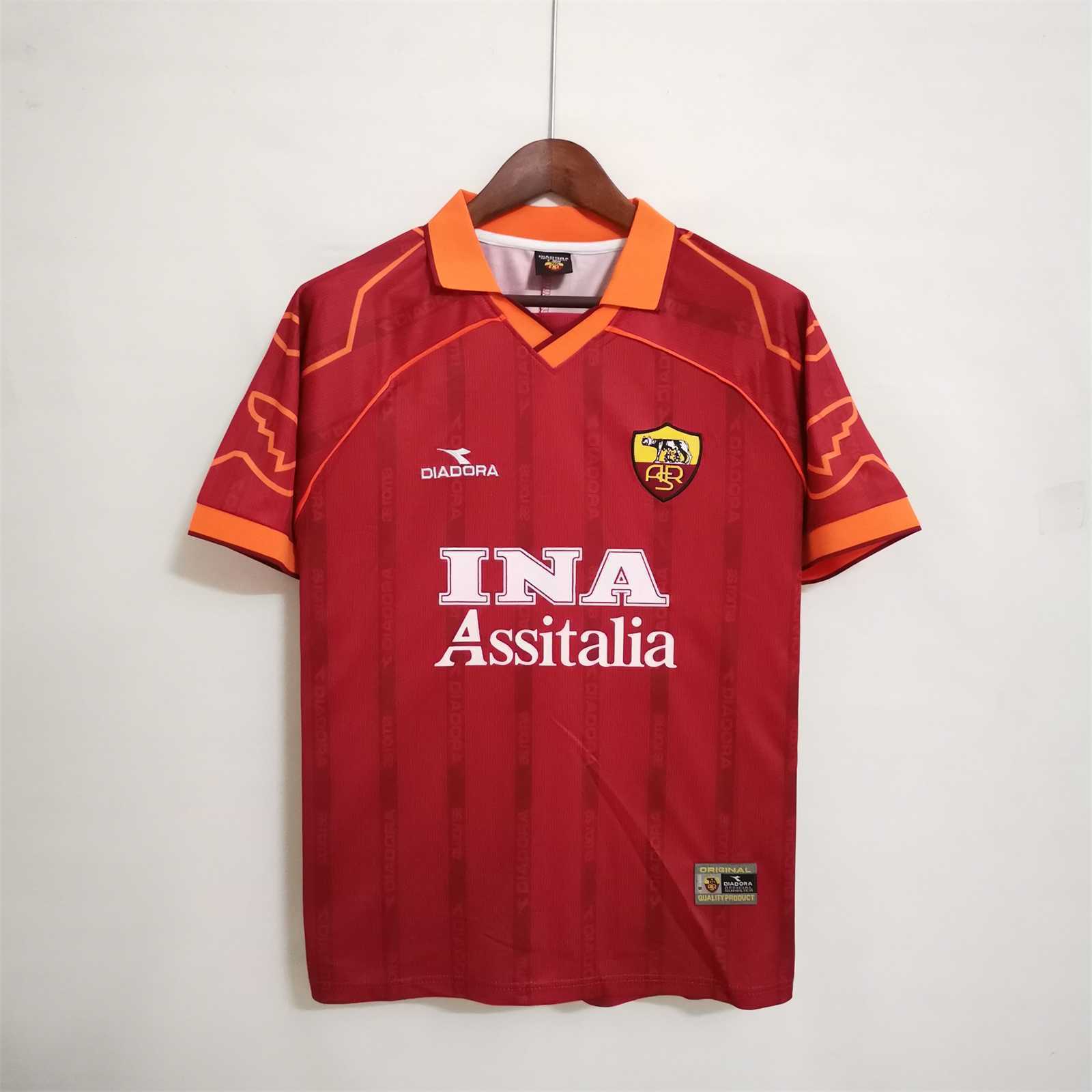 Roma 1999/00 Home Jersey