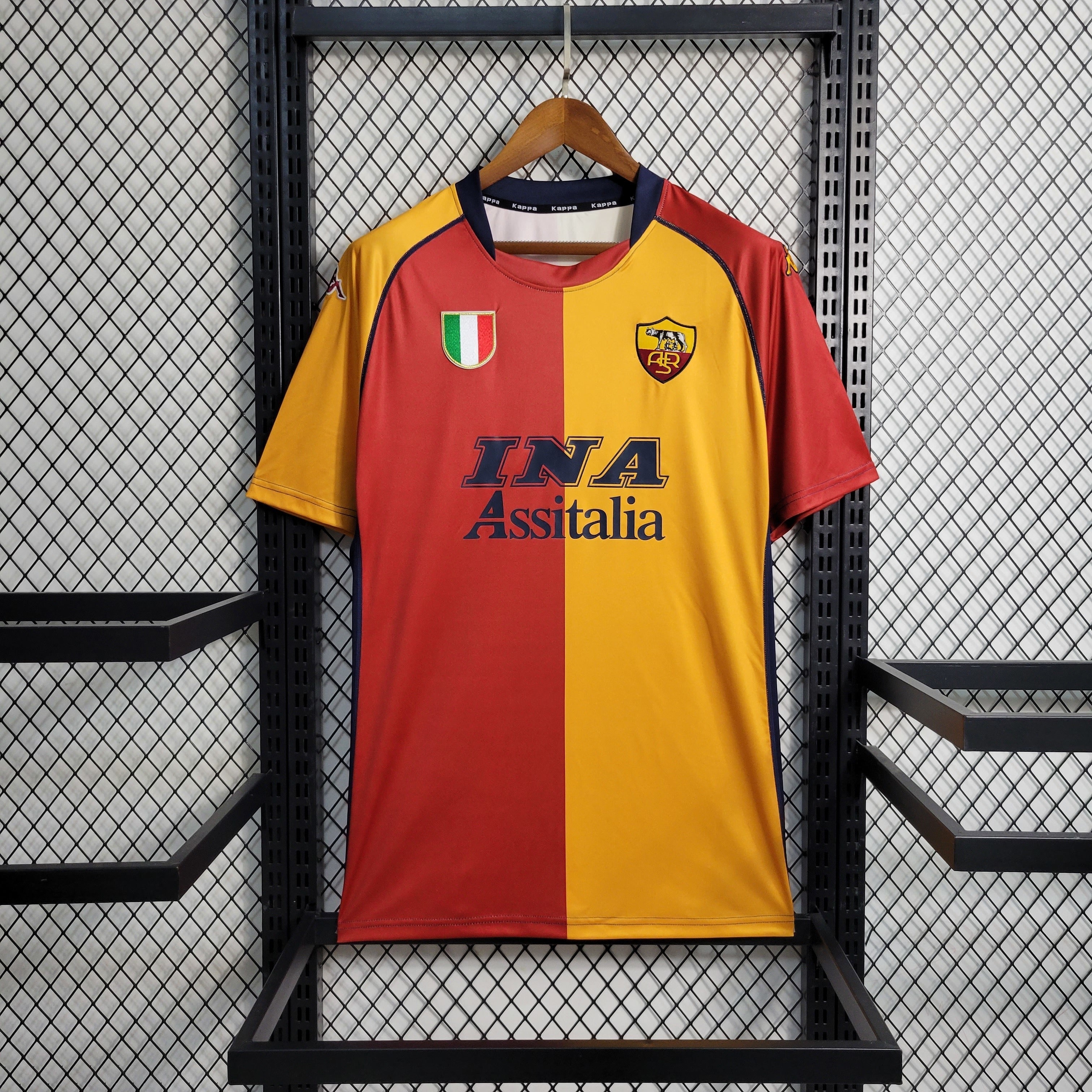 Roma 2001/02 Home Jersey