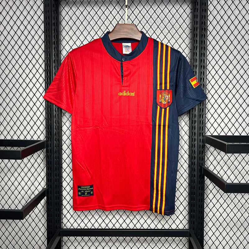 Spain 1996 Home Jersey