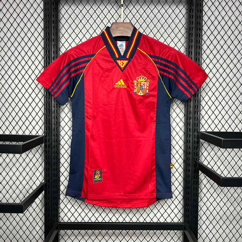 Spain 1998 Home Jersey