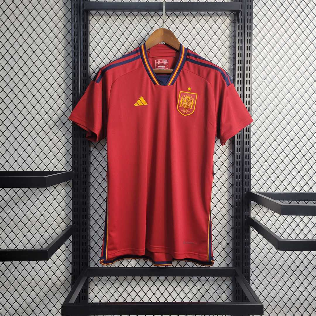 Spain 2022 Home Jersey