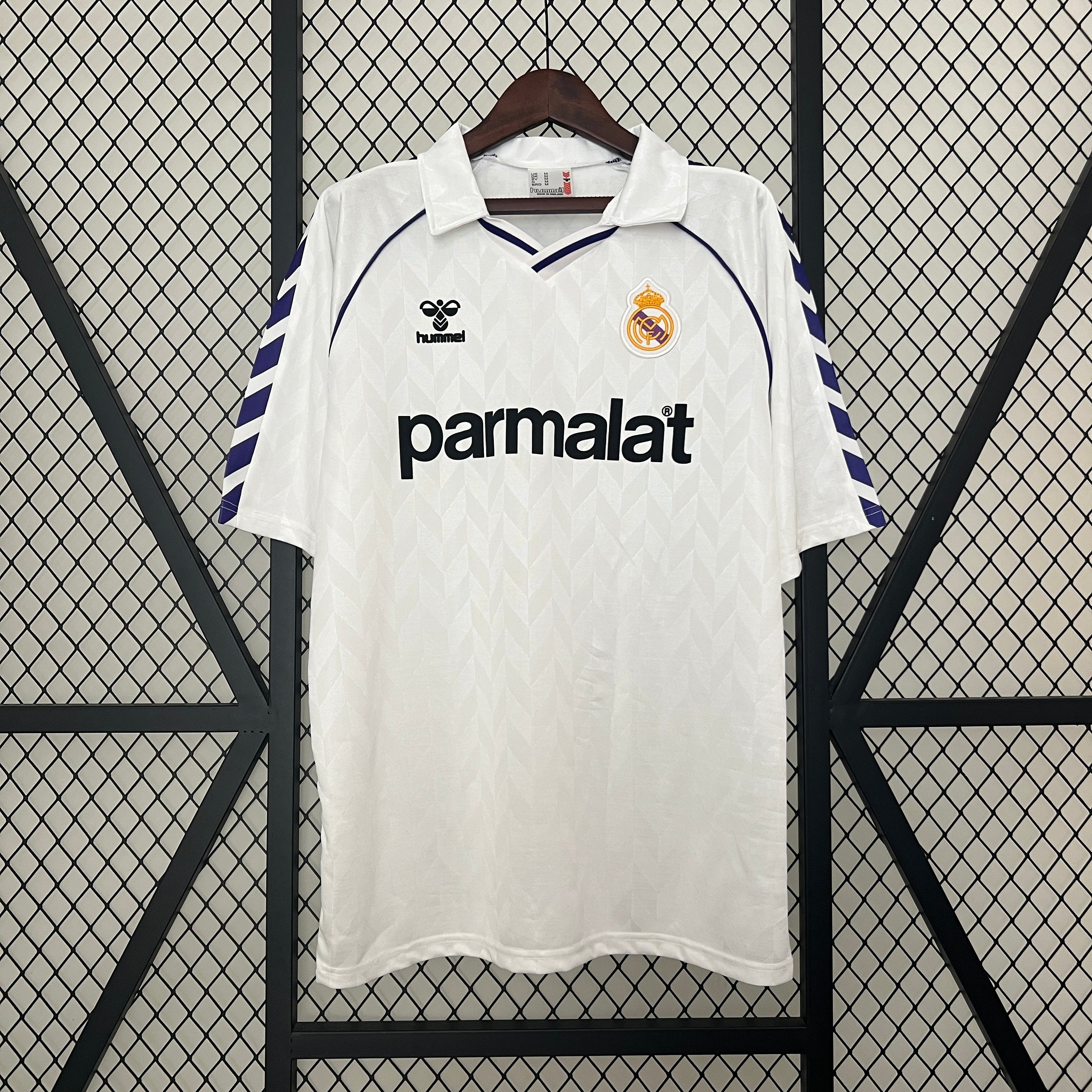 Real madrid 86/87 Home Jersey