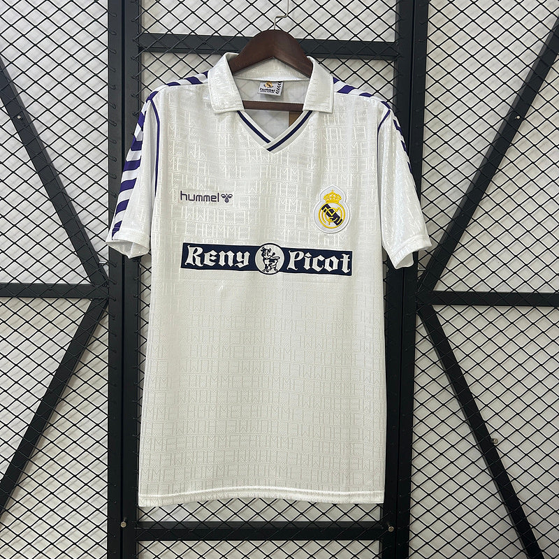 Real Madrid 89/90  Home Jersey